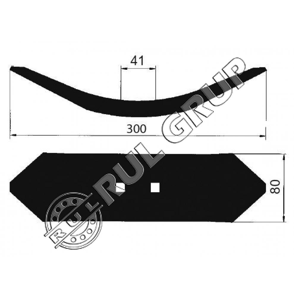 VARF SAGEATA 300X80X8 105000649 