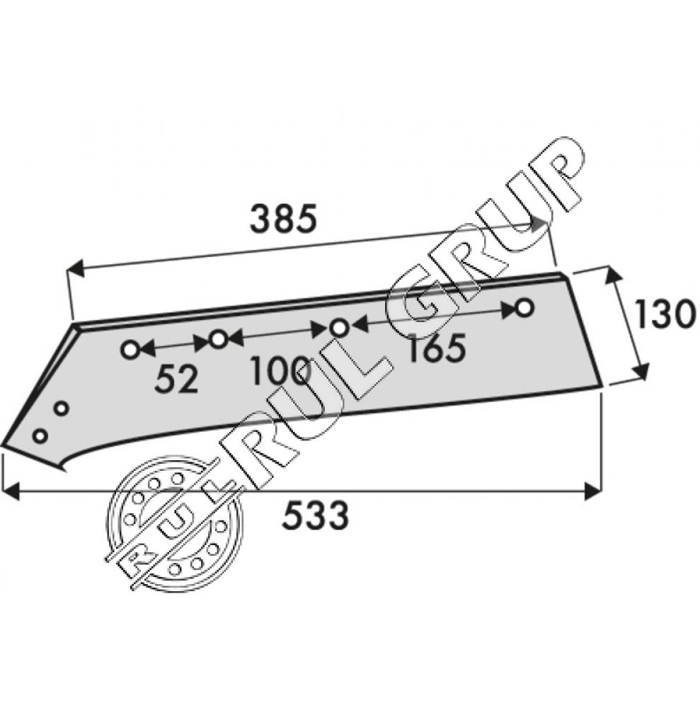 BRAZDAR DREAPTA CASE 1867679