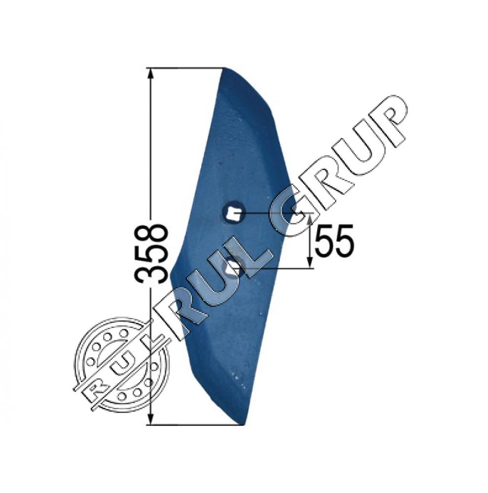 VARF BRAZDAR DREAPTA 3365540 