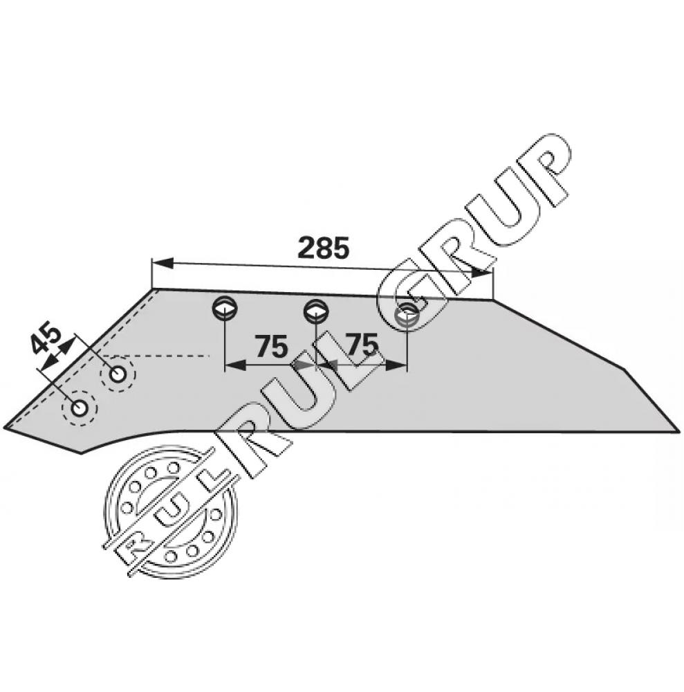 BRAZDAR DREAPTA GASSNER MSS11393