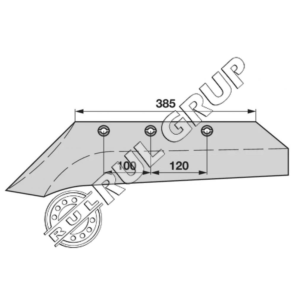 BRAZDAR STANGA P9103101