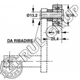 ROLA PISTON 58.169 JD 