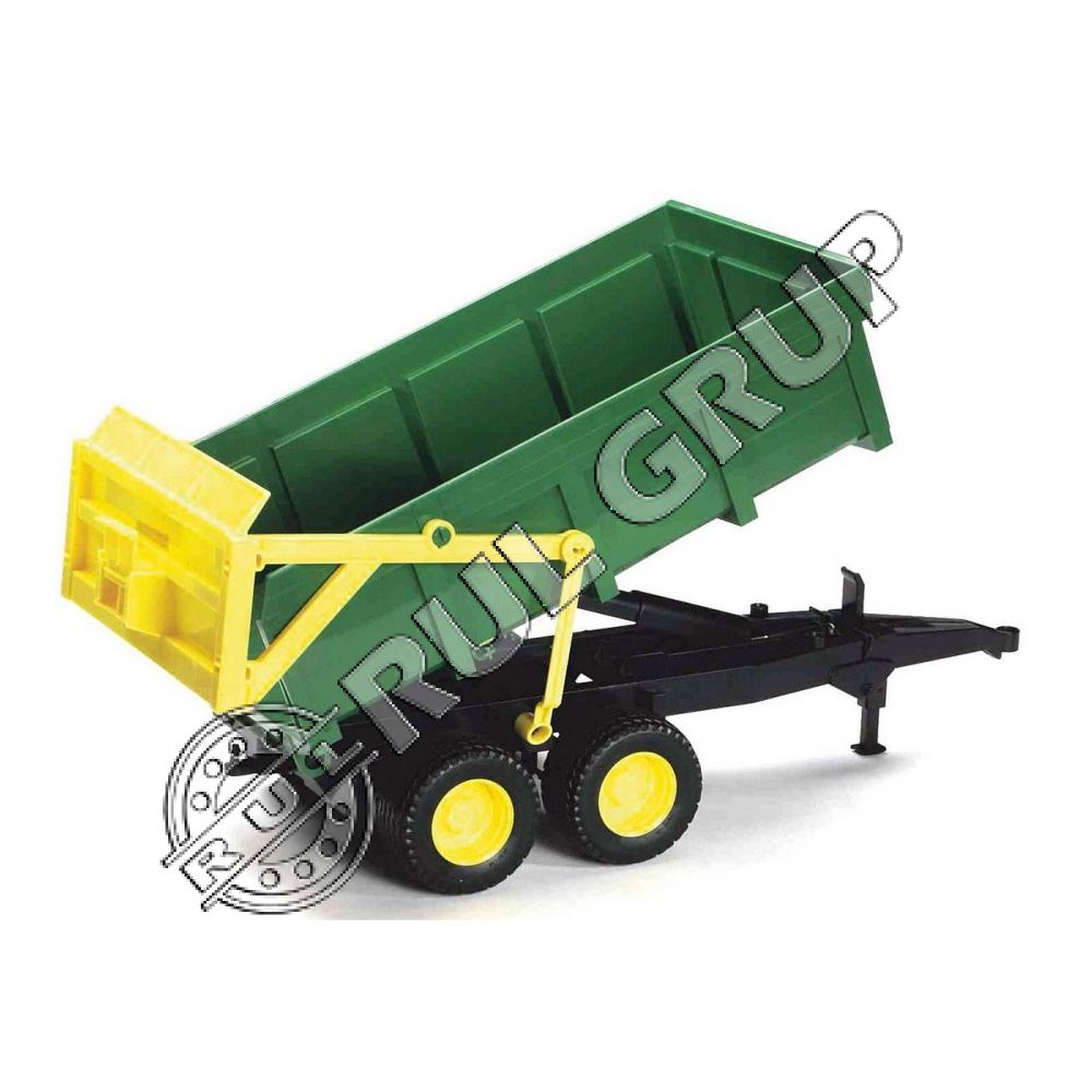 JUCARIE BRUDER REMORCA AUTOMATA JOHN DEERE