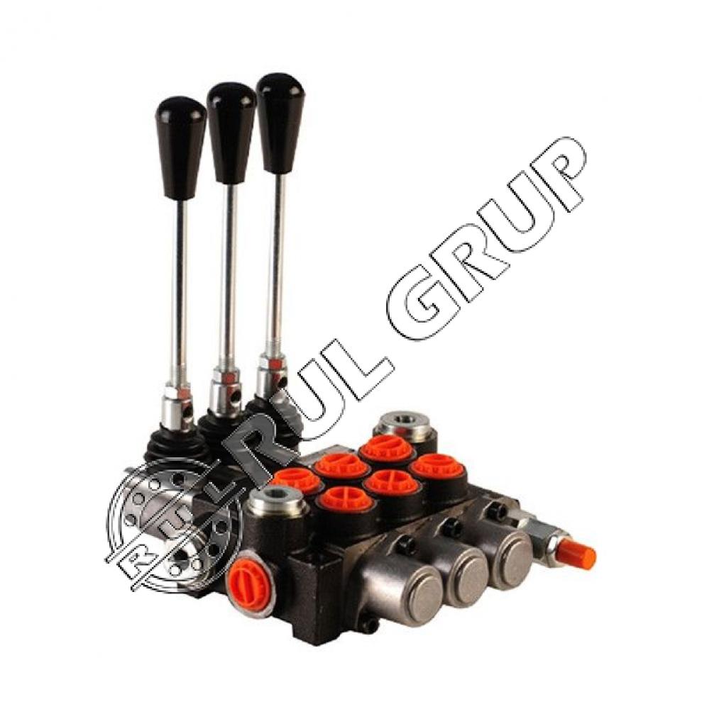 DISTRIBUITOR HIDRAULIC CU 3 MANETE UTB