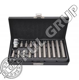 YT0413 SET BITI HEXAGON 15 PIESE