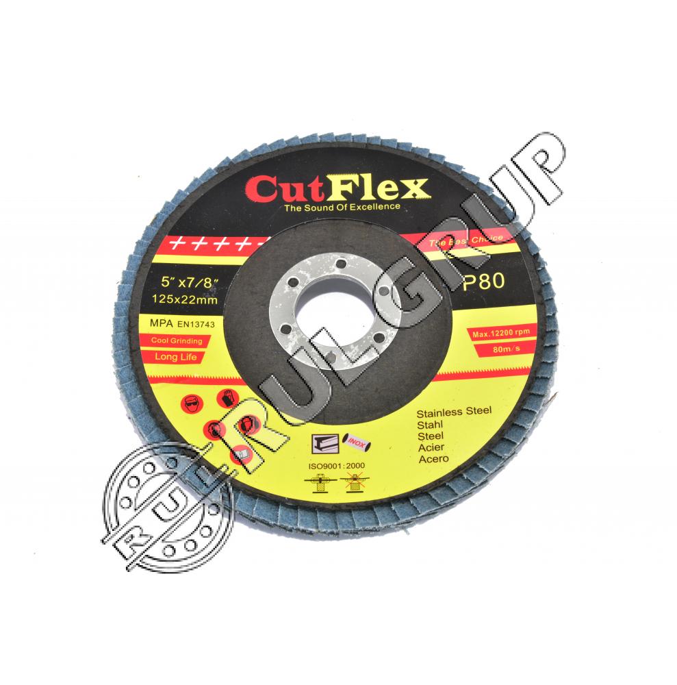 DISC SLEFUIT 125X22,23 P80 CUTFLEX