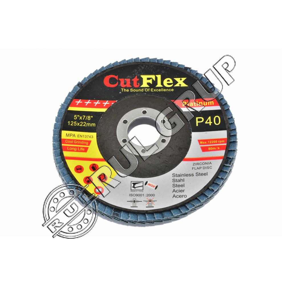 DISC SLEFUIT 125X22,23 P40 CUTFLEX
