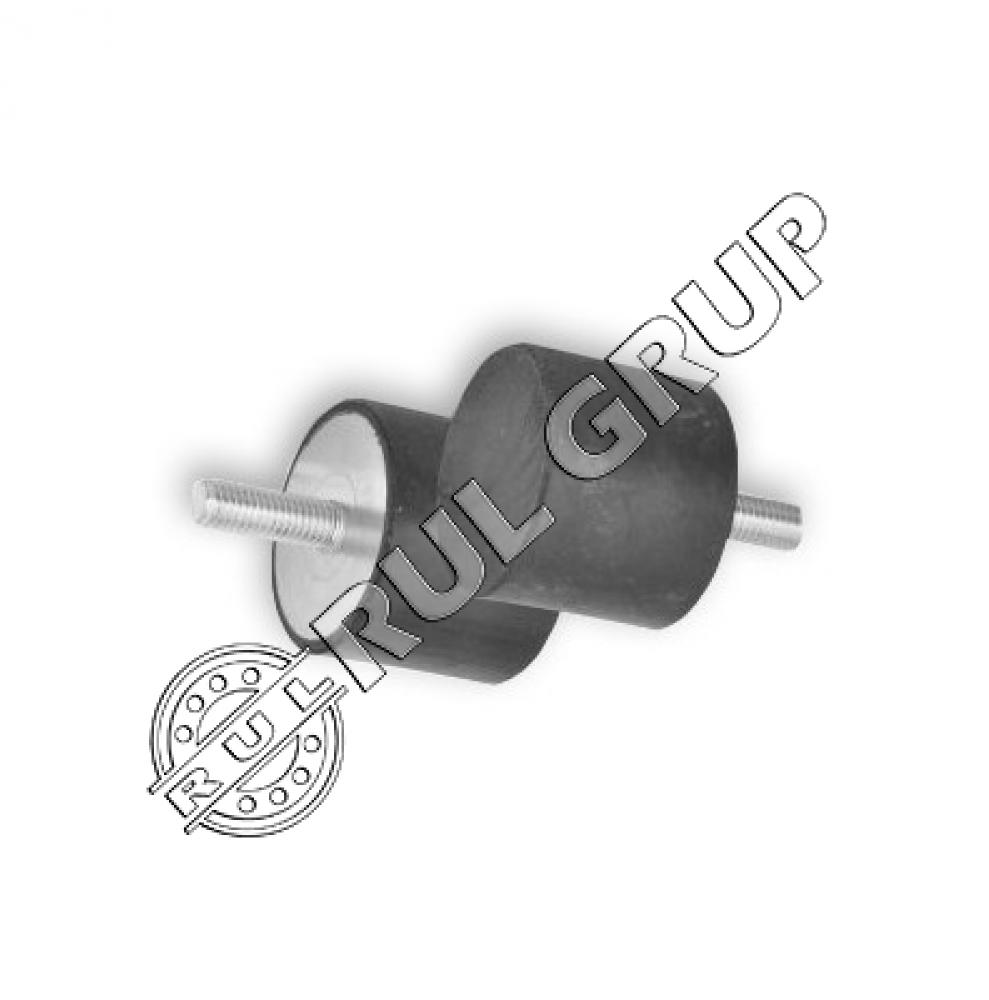 AMORTIZOR TIP 4 50X50 M10X28 55 SHORE-A