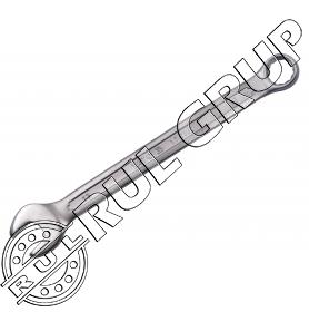 YT0342 CHEIE PLATA SATINATA 13MM