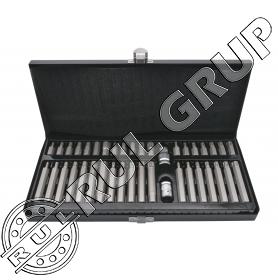 YT0400 SET BITI 40 PIESE (HEX,SPLINE,TORX)