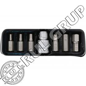 YT0412 SET BITI SPLINE (STEA) 7 PIESE