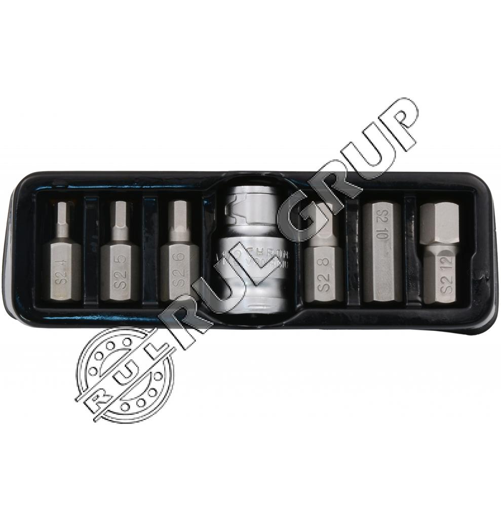 YT0412 SET BITI SPLINE (STEA) 7 PIESE