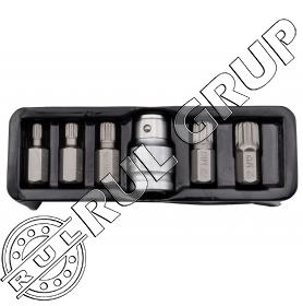 YT0414 SET BITI SPLINE (STEA) 6 PIESE