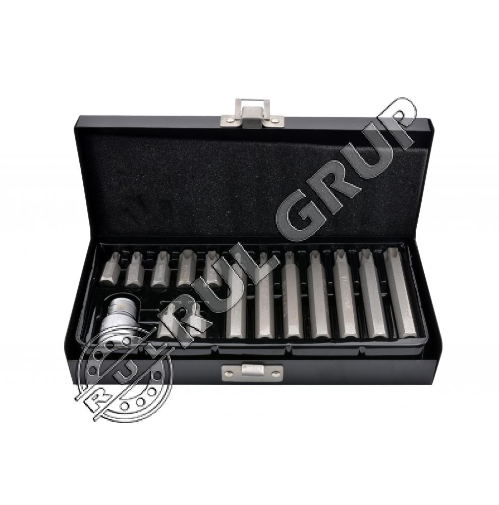 YT0417 SET BITI TORX 15 PIESE T20-T55
