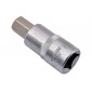 YT04386 BIT HEX + ADAPTOR 1/2 12X55MM