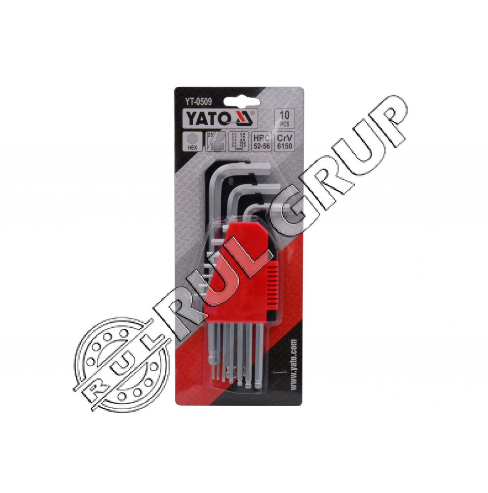 YT0509 SET CHEI IMBUS 2-12MM CRV 10 BUC