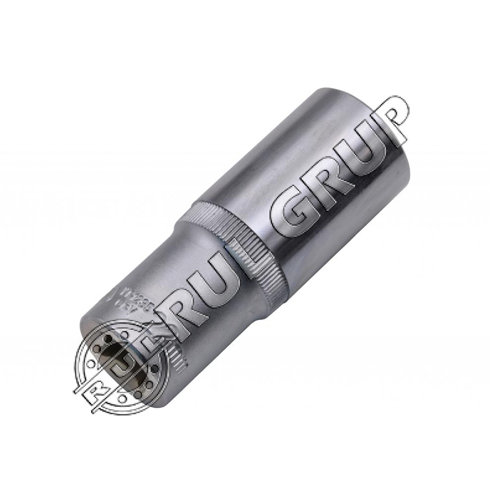 YT1235 CHEIE TUBULARA LUNGA 1/2 22MM