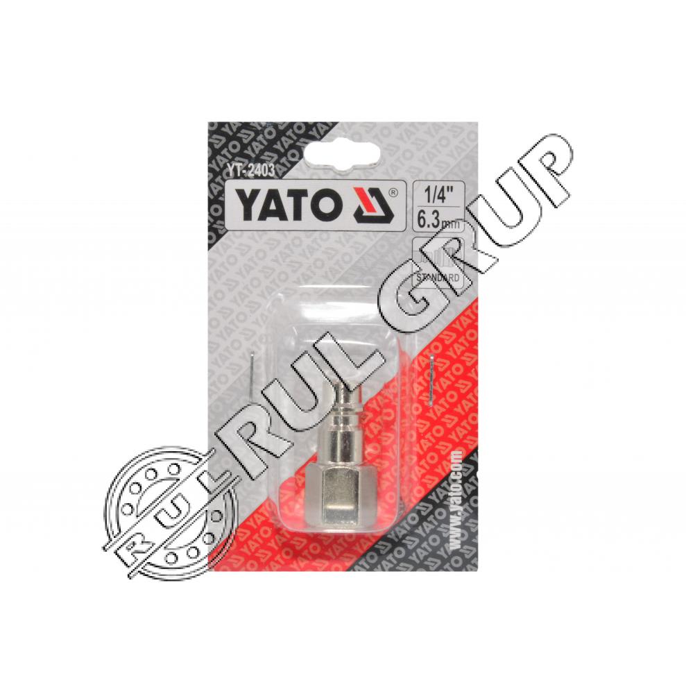 MUFA RAPIDA PISTOL PNEUMATIC FILET INTERIOR TATA 1/4 YT-2403 YATO