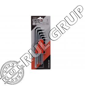 YT5838 SET CHEI IMBUS HEX CRV 12BUC