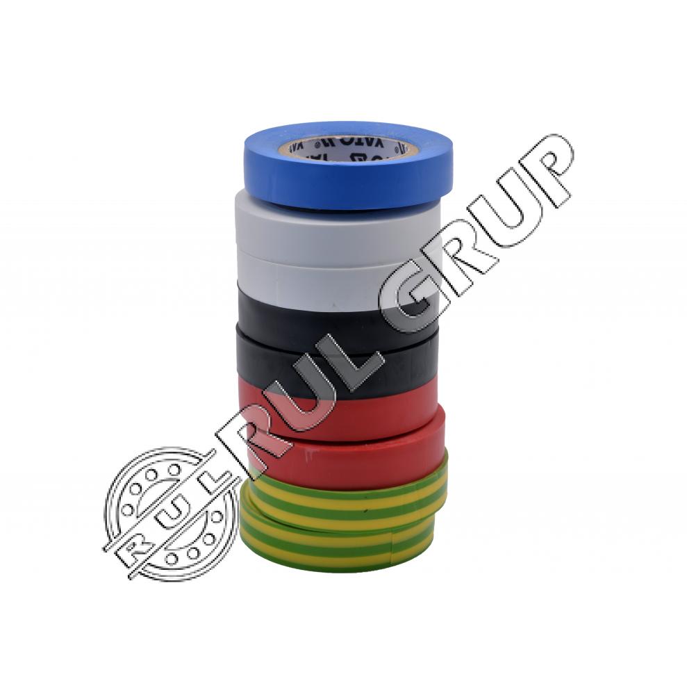SET 10 BUC BANDA IZOLATOARE PVC 19MMX12MM YT-8156 YATO