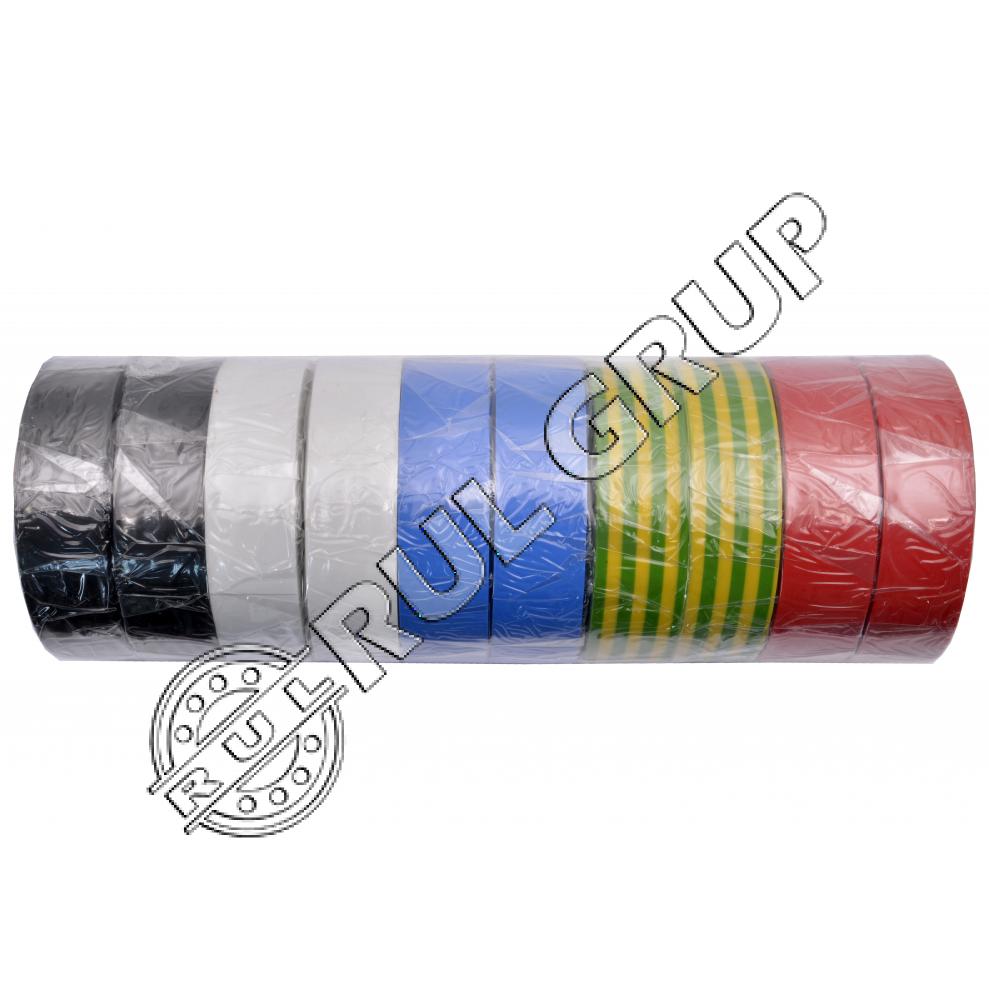 SET 10 BUC BANDA IZOLATOARE PVC 19MM*20M YT-8173 YATO