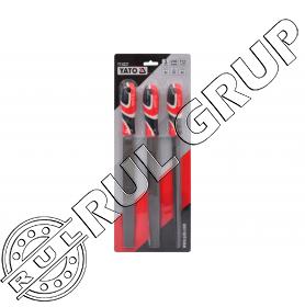 YT6237 SET 3 PILE METAL 250MM