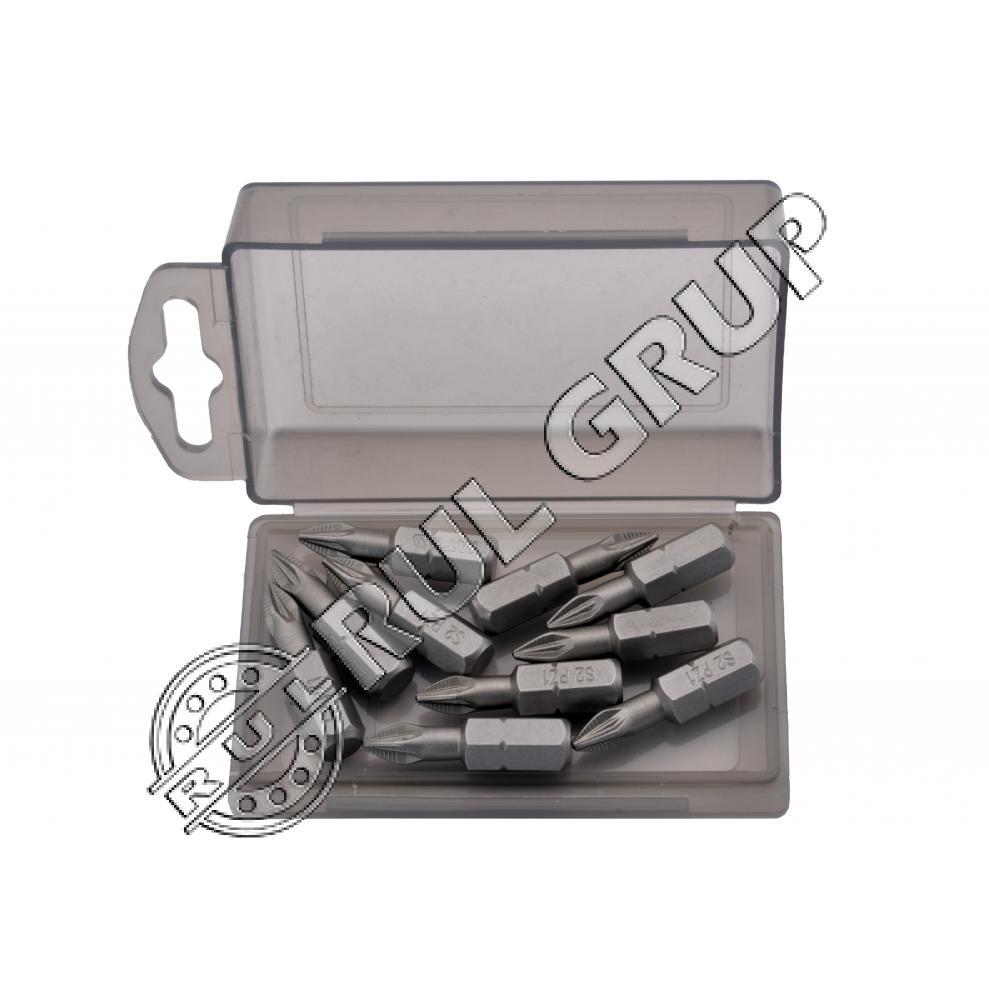 YT04702 SET 10 BITI PZ1 1/4 L25MM