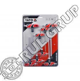 YT05583 SET IMBUS MANER TIP T 8 PCS