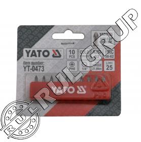 YT0473 TRUSA BIT 10BUC PH0X25