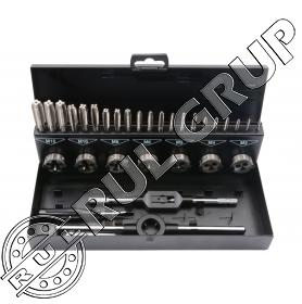 YT2975 SET TAROZI SI FILIERE 32BUC M3-12 HSS