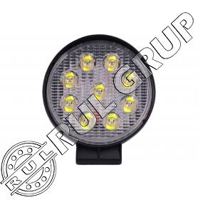 BK69004 LAMPA 9 LED-URI 10-60V 27W UNGHI RAD.60
