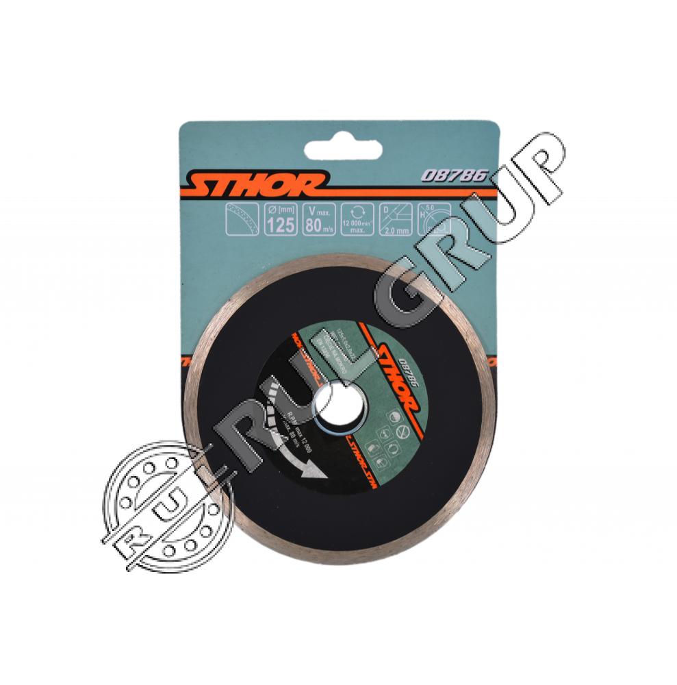 DISC DIAMANTAT CONTINUU 125X2.0MM H5 08786 STHOR
