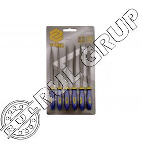 25352 SET 6 PILE PENTRU METAL 160MM