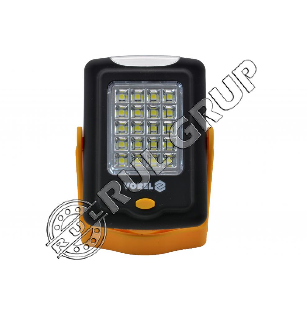 82730 LAMPA PORTABILA CU MAGNET 20+3 LEDURI