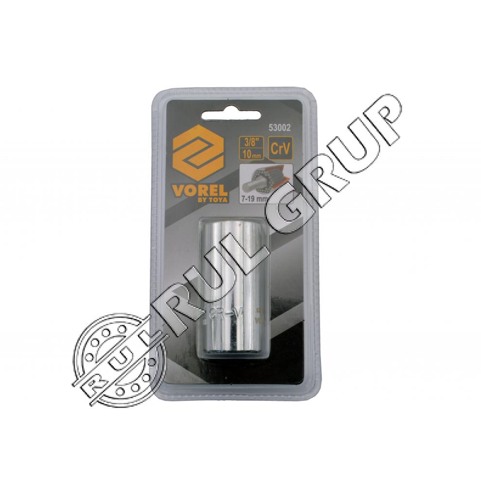 53002 TUBULARA UNIVERSALA CU PINI 3/8,7-19 MM