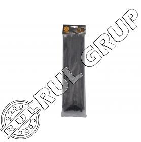 COLIERE PLASTIC NEGRU 360X4.8mm 100BUC 73896 VOREL