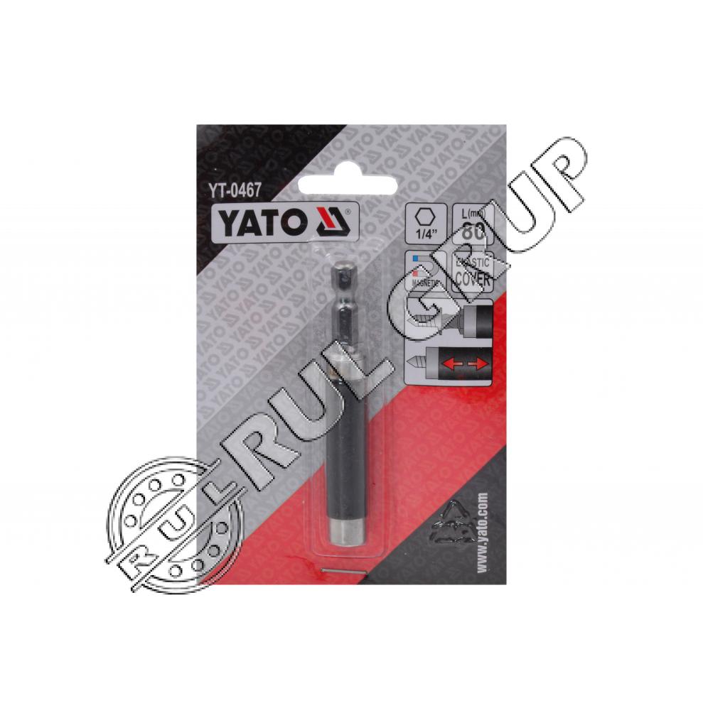 YT0467 CAPAT SURUBELNITA CU MAGNET 80 MM, 1/4