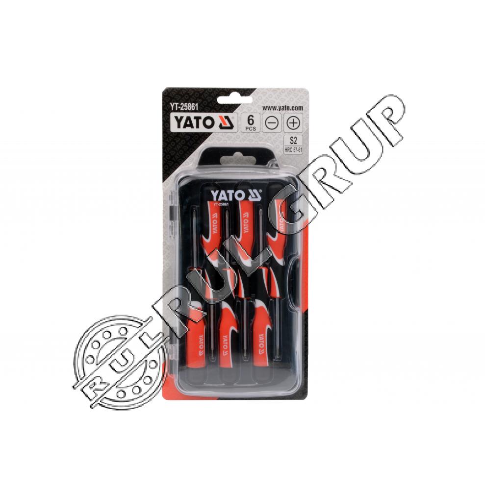 YT25861 SET SURUBELNITE PRECIZIE, 6 PCS