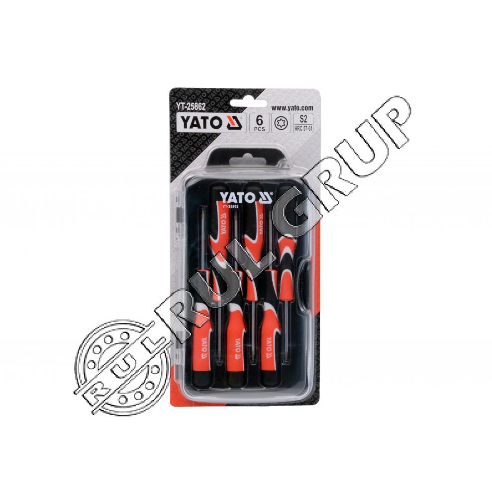 YT25862 SET SURUBELNITE PRECIZIE TORX, 6 PCS
