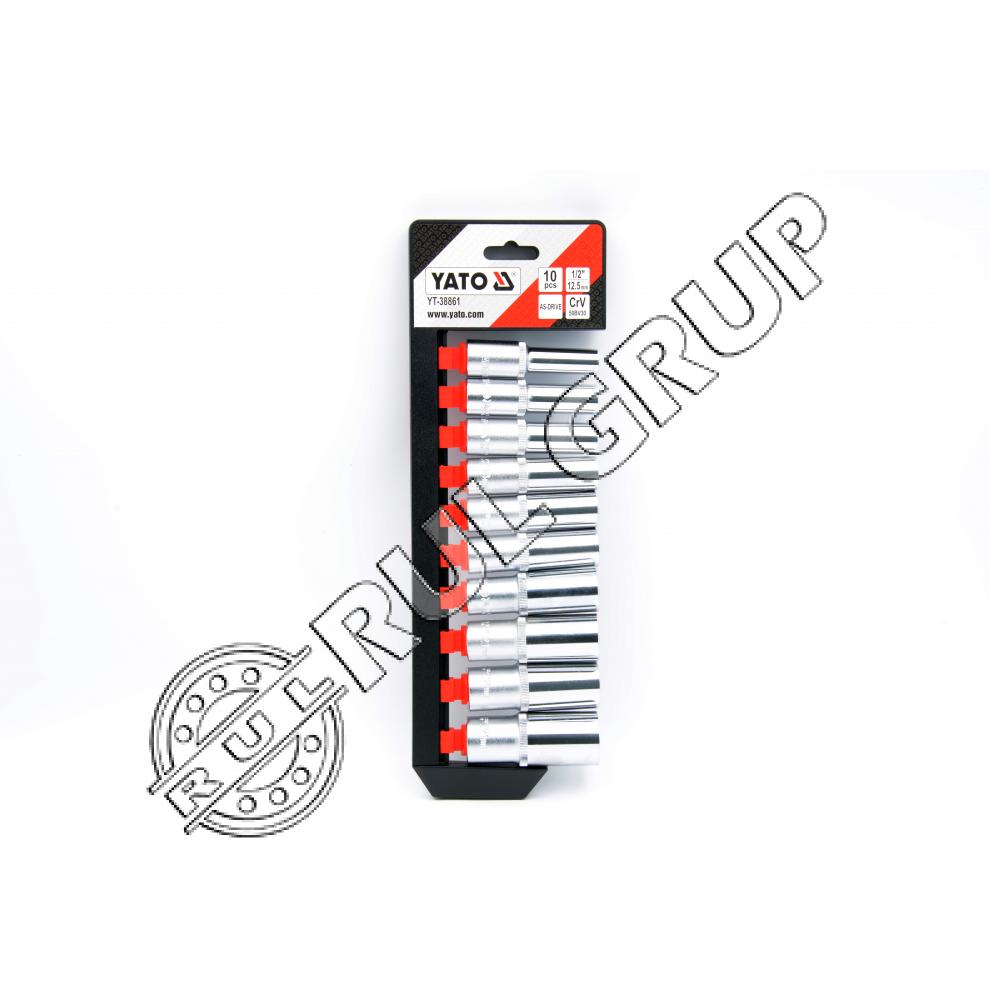 YT38861 SET TUBULARE 10BUC 1/2 CR-V