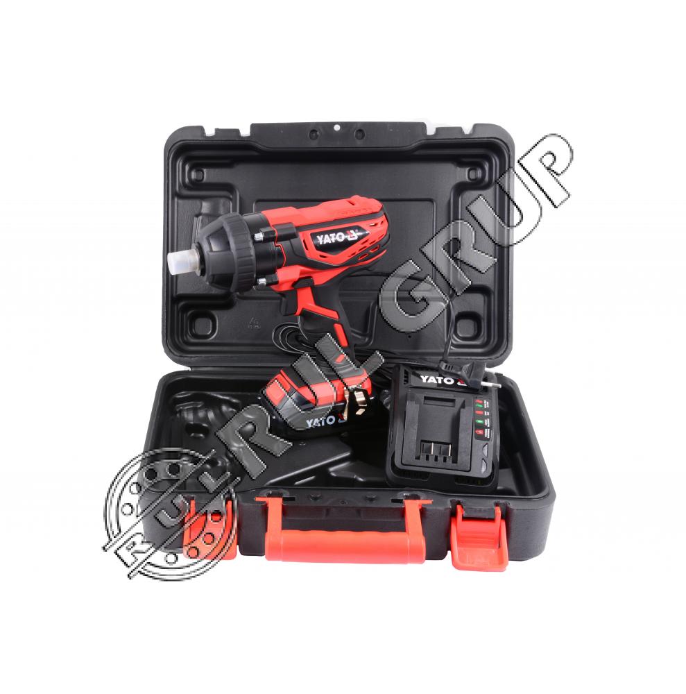 YT82804 PISTOL IMPACT 1/2, 300Nm, Li-Ion, 18v