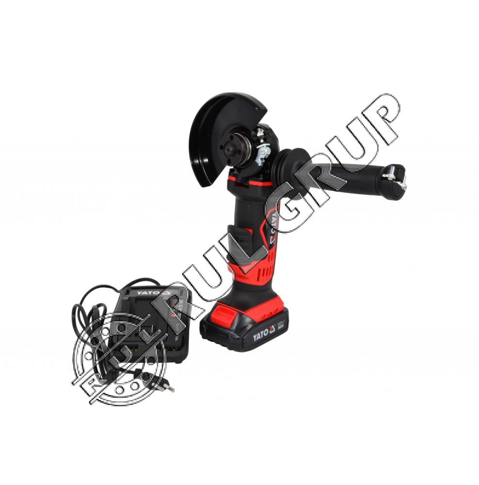 YT82826 POLIZOR UNGHIULAR ACUM. 18V,Li-Ion, 125M