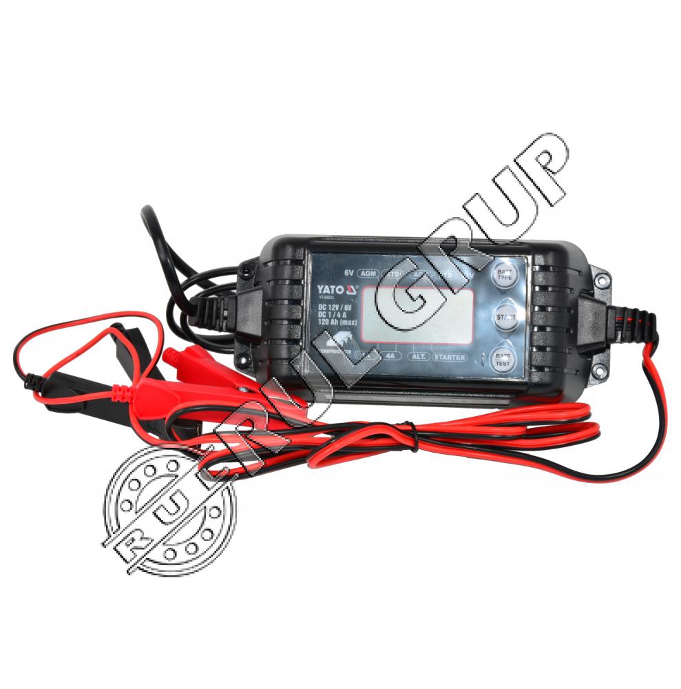 YT83033 REDRESOR DIGITAL, 6/12V, 1/4A, 120Ah max