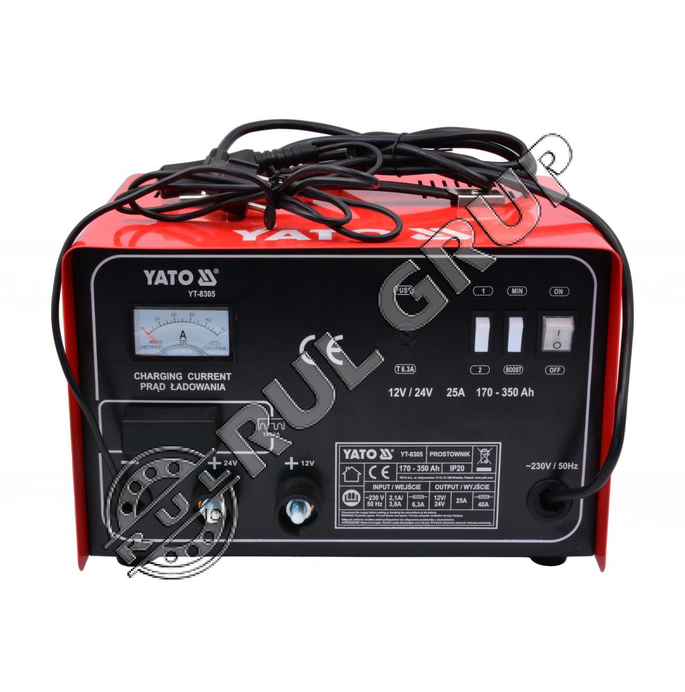 YT8305 REDRESOR 12/24V 25A 350Ah