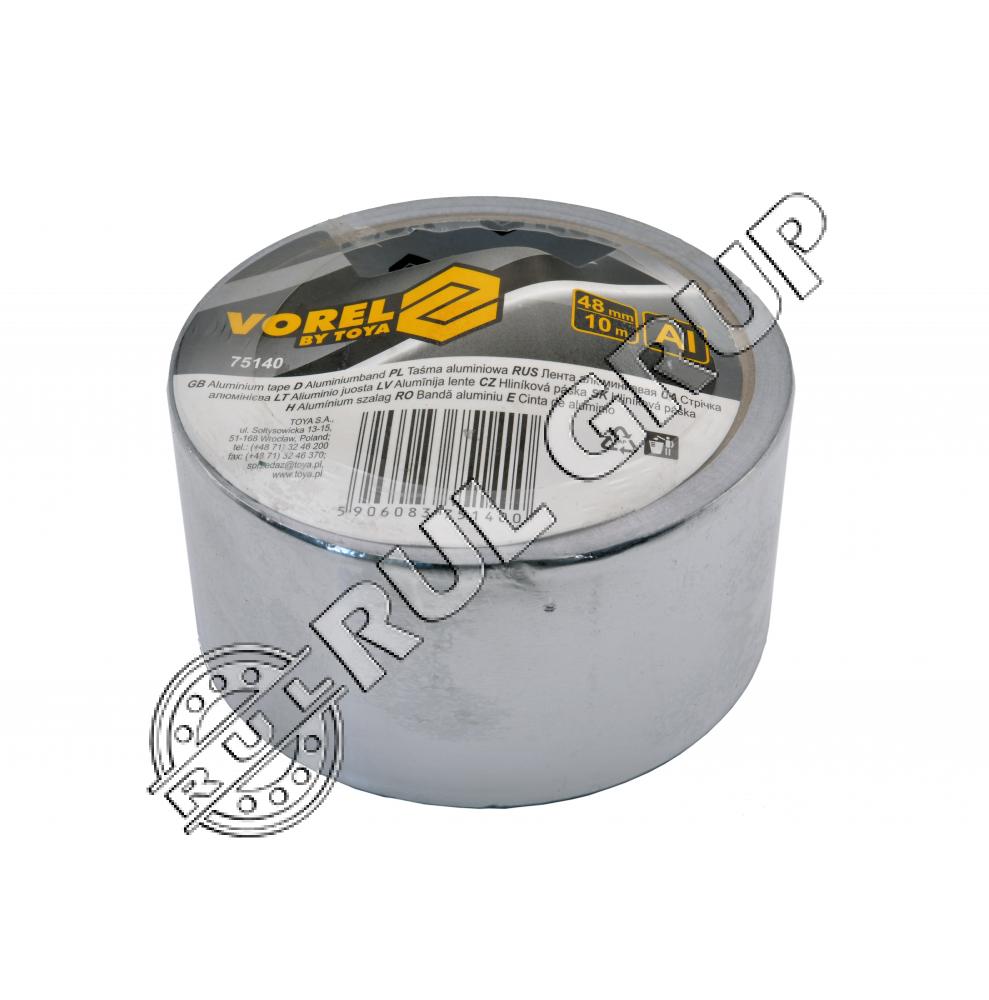 BANDA ADEZIVA ALUMINIU 48MMX10M 75140 VOREL