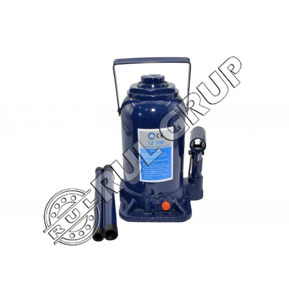 CRIC HIDRAULIC 12 TONE PISTON DUBLU 231MM BRECKNER