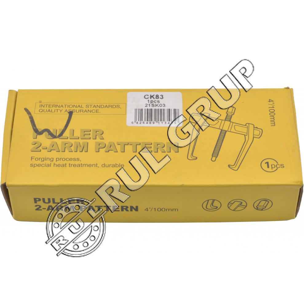 EXTRACTOR RULMENTI CU 2 BRATE 6/100MM CK83