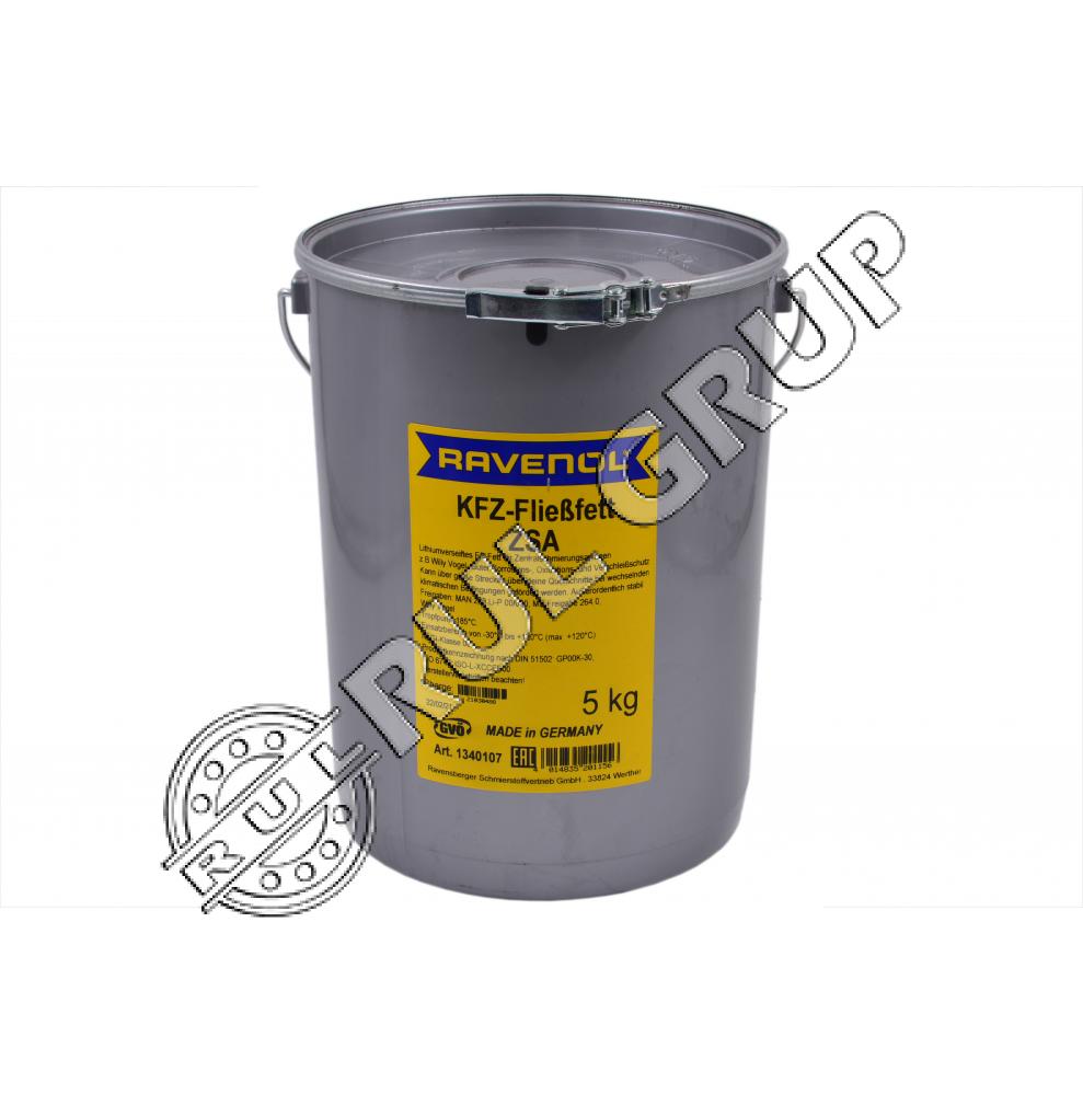 VASELINA RAVENOL FLUIDA 00 KFZ 5KG